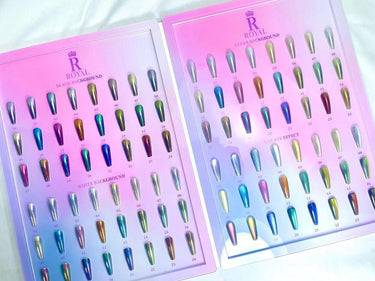 CAT EYE CHROME POWDER COLLECTION 2IN1 | 24 COLORS