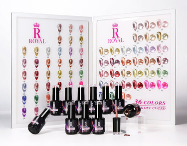 SPARKLY REFLECTIVE CAT EYE COLLECTION | 36 COLORS