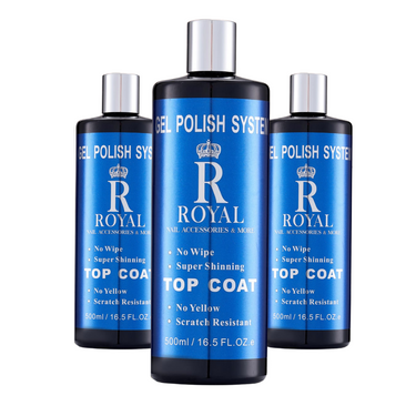 Royal Top Coat Refill 16oz + FREE 20 bottles x 0.5oz